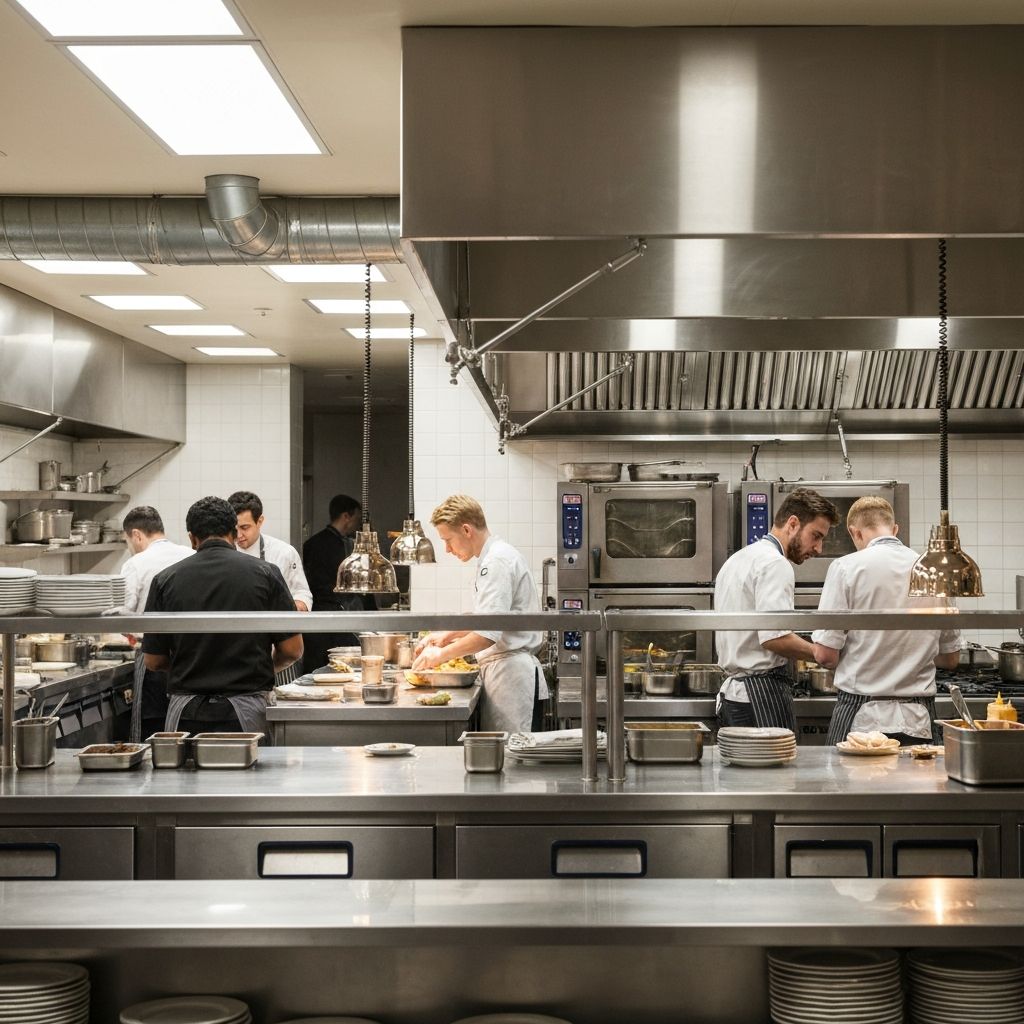 Workshop & Commercial Kitchens