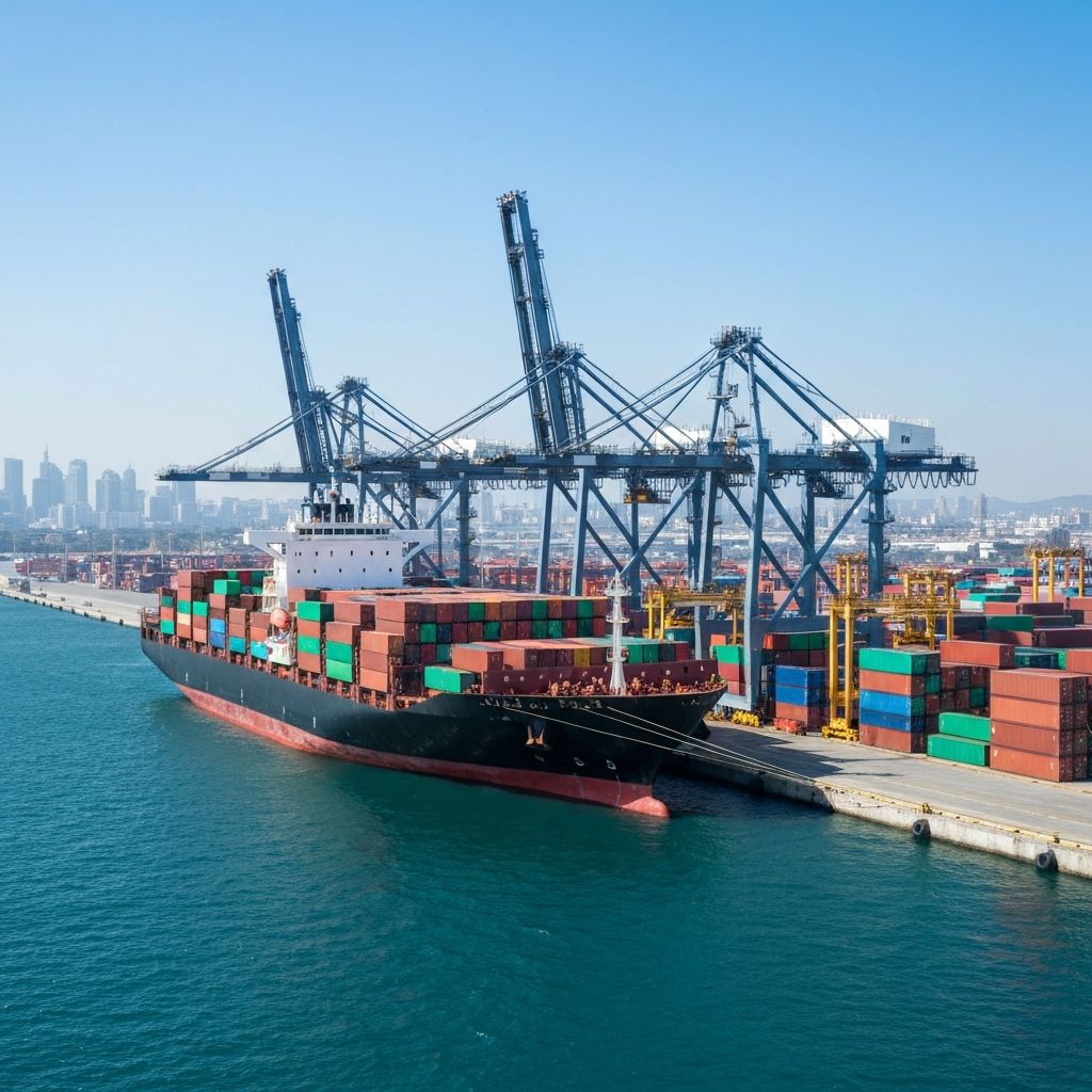 Global shipping and export operations